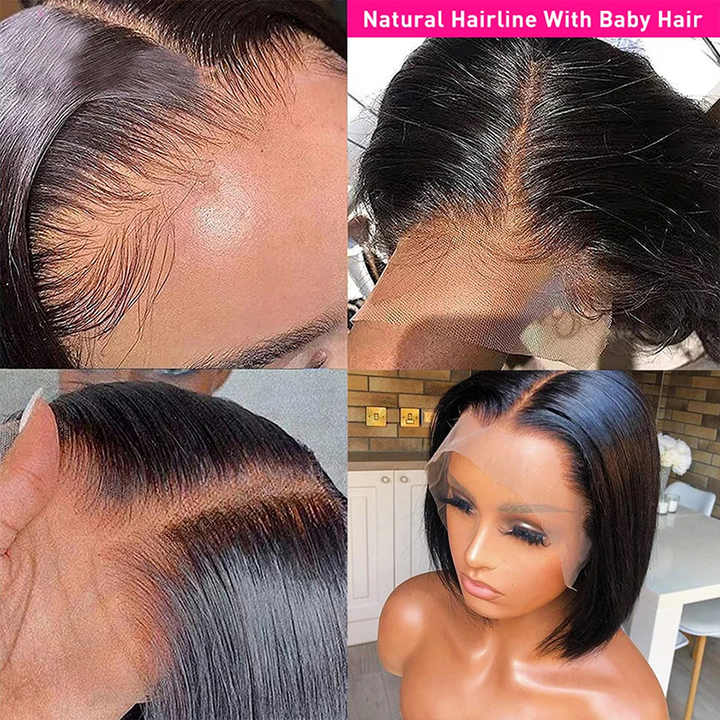 Virgin Bob Hair Wig